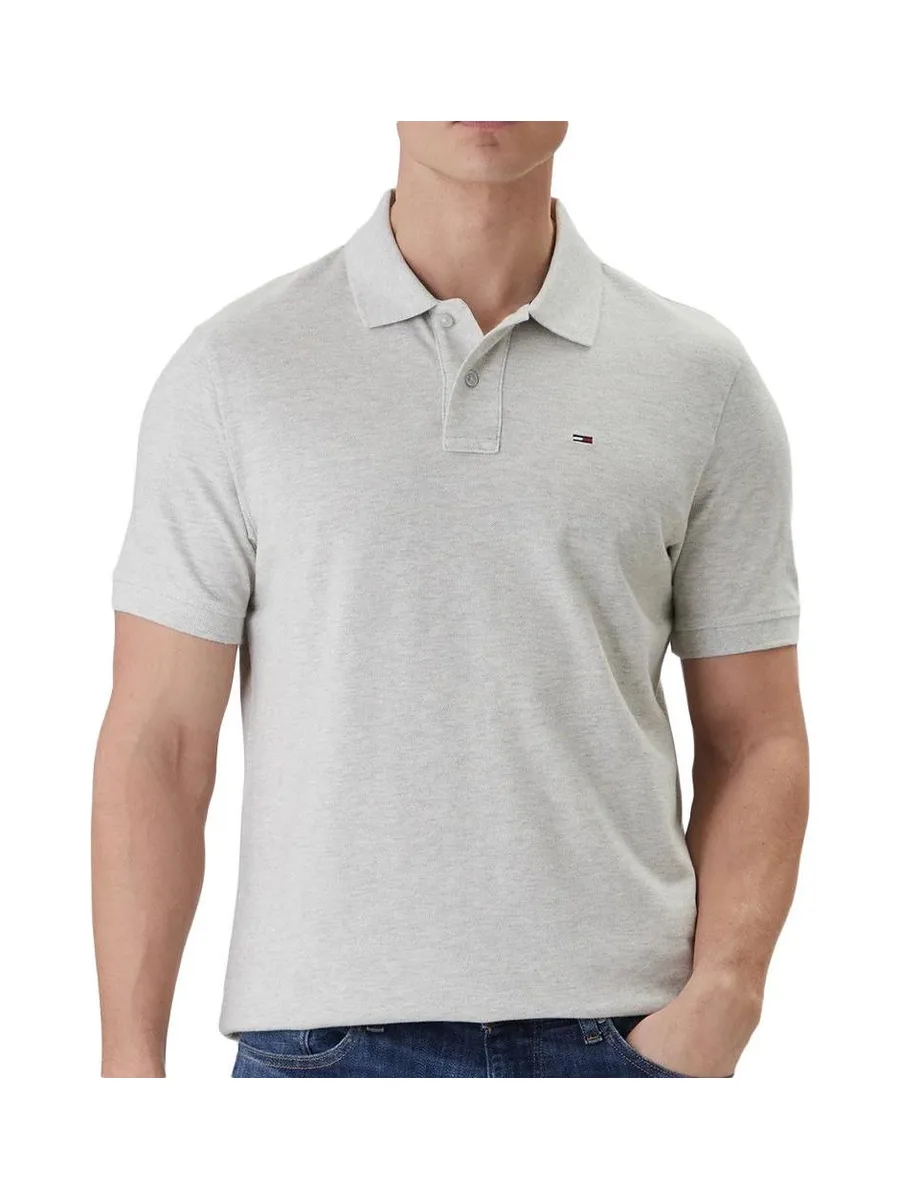 Polo Gris Homme Tommy Hilfiger Regular 2