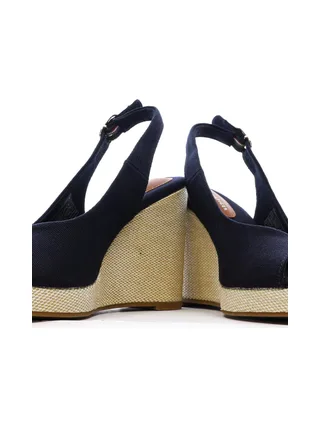 Sandales Marine Femme Tommy Hilfiger Wedge 7
