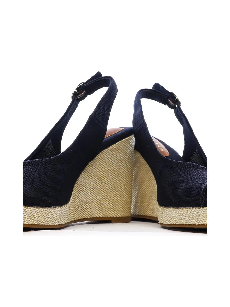 Sandales Marine Femme Tommy Hilfiger Wedge 7