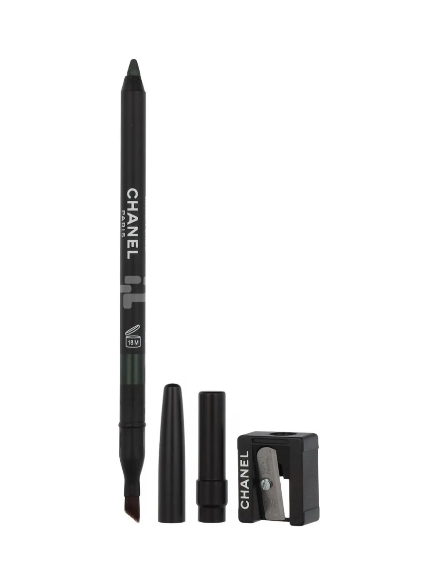 Chanel Le Crayon Yeux Precision Eye Definer 1.2g - #71 Black Jade/w Sharpener 2