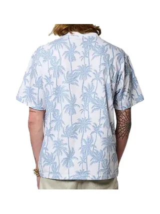 T-shirt Blanc/Bleu Homme Kaporal TOGOE25 2