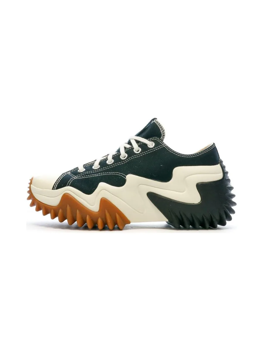 Baskets Noires/Beiges Homme Converse Run Star 1