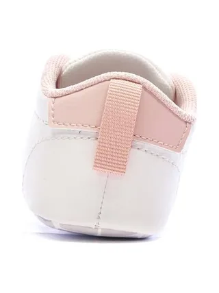 Baskets Blanches/Rose Bébé Lacoste Carnaby Set 225 3