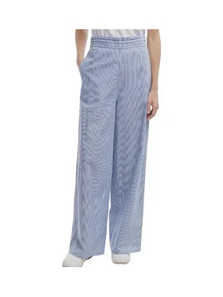 Pantalon fluide Bleu/Blanc Femme Teddy Smith Rebelle 1