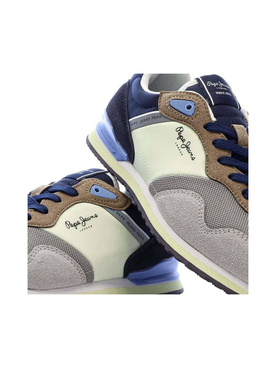 Baskets Gris Homme Pepe jeans London Life 8