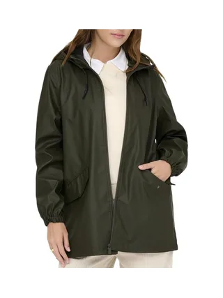 Veste Imperméable Kaki Femme JDY Raincoat 1
