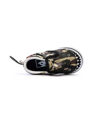 Baskets Kaki Garçon Vans Shark 4