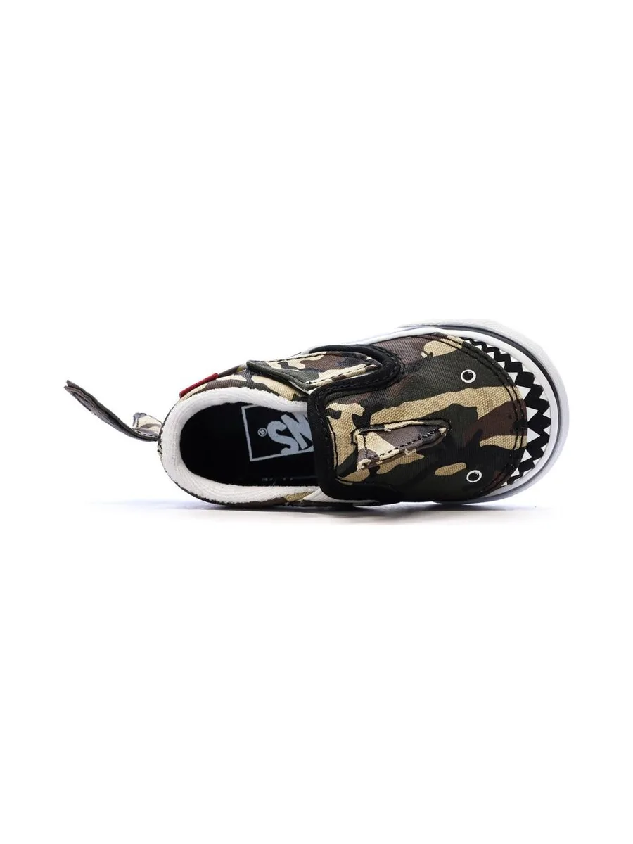 Baskets Kaki Garçon Vans Shark 5