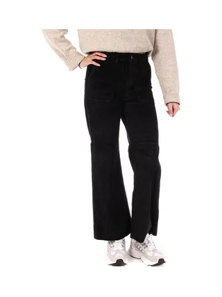 Pantalon en Velours Noir Femme Oraije Pedro 1