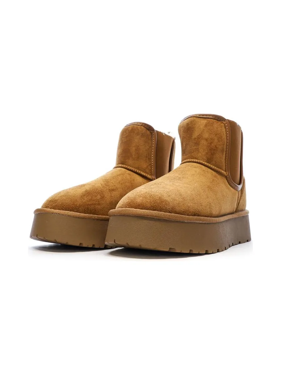 Boots Camel Femme Xti Ladies Ankle 7