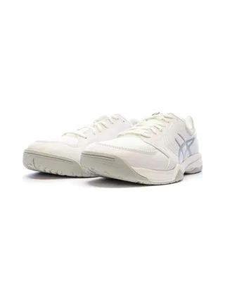 Chaussures de Tennis Blanches Homme Asics Gel Dedicate 5 6
