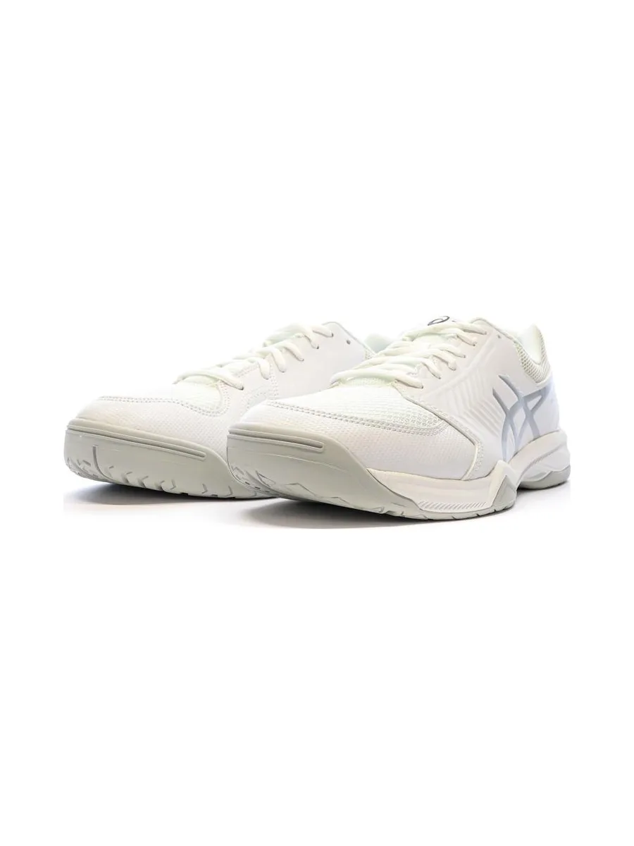 Chaussures de Tennis Blanches Homme Asics Gel Dedicate 5 7