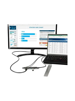 USB C Multiport Adapter 4K 60Hz HDMI/GbE 5