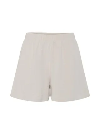 Short Beige Femme Pieces Canna 1