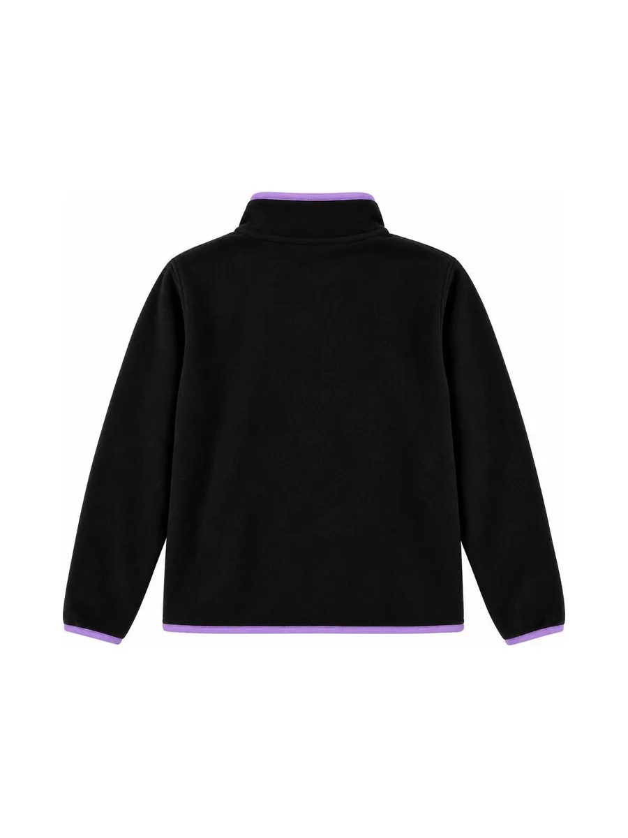 Polaire Noir/Violet Fille Champion 3