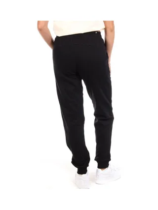 Jogging Noir Femme Puma Embroidery 2