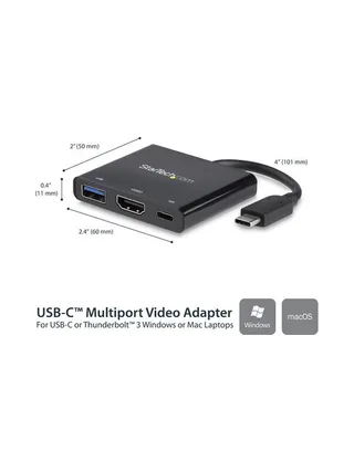 USB-C 4K HDMI Multifunction Adapter - PD 2