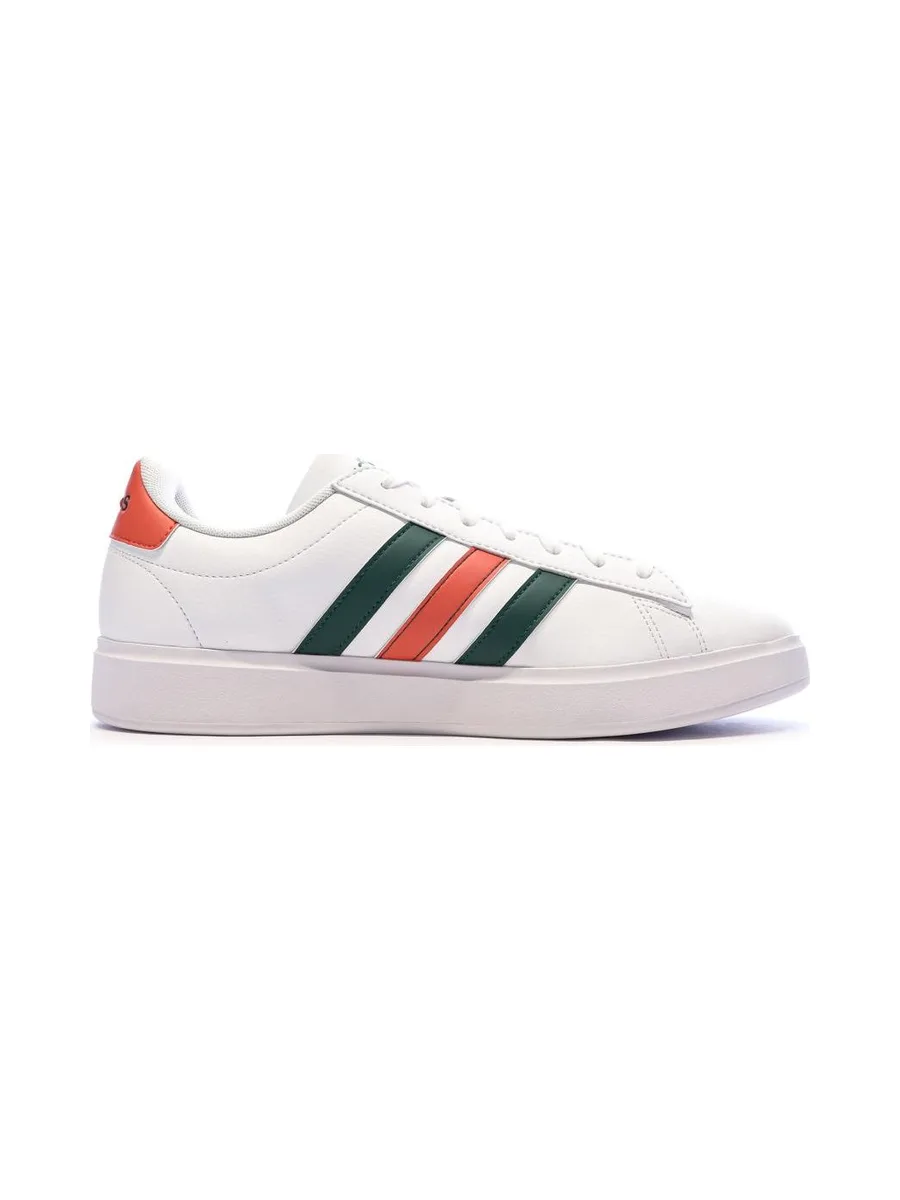 Baskets Blanc/Noir/Rouge Homme Adidas Grand Court 2.0 2