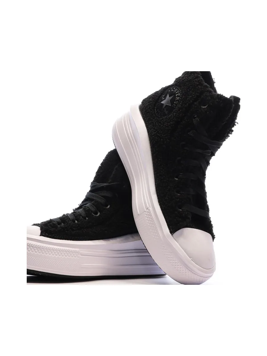 Baskets Noires Femme Converse Chuck Taylor All Star Move 8