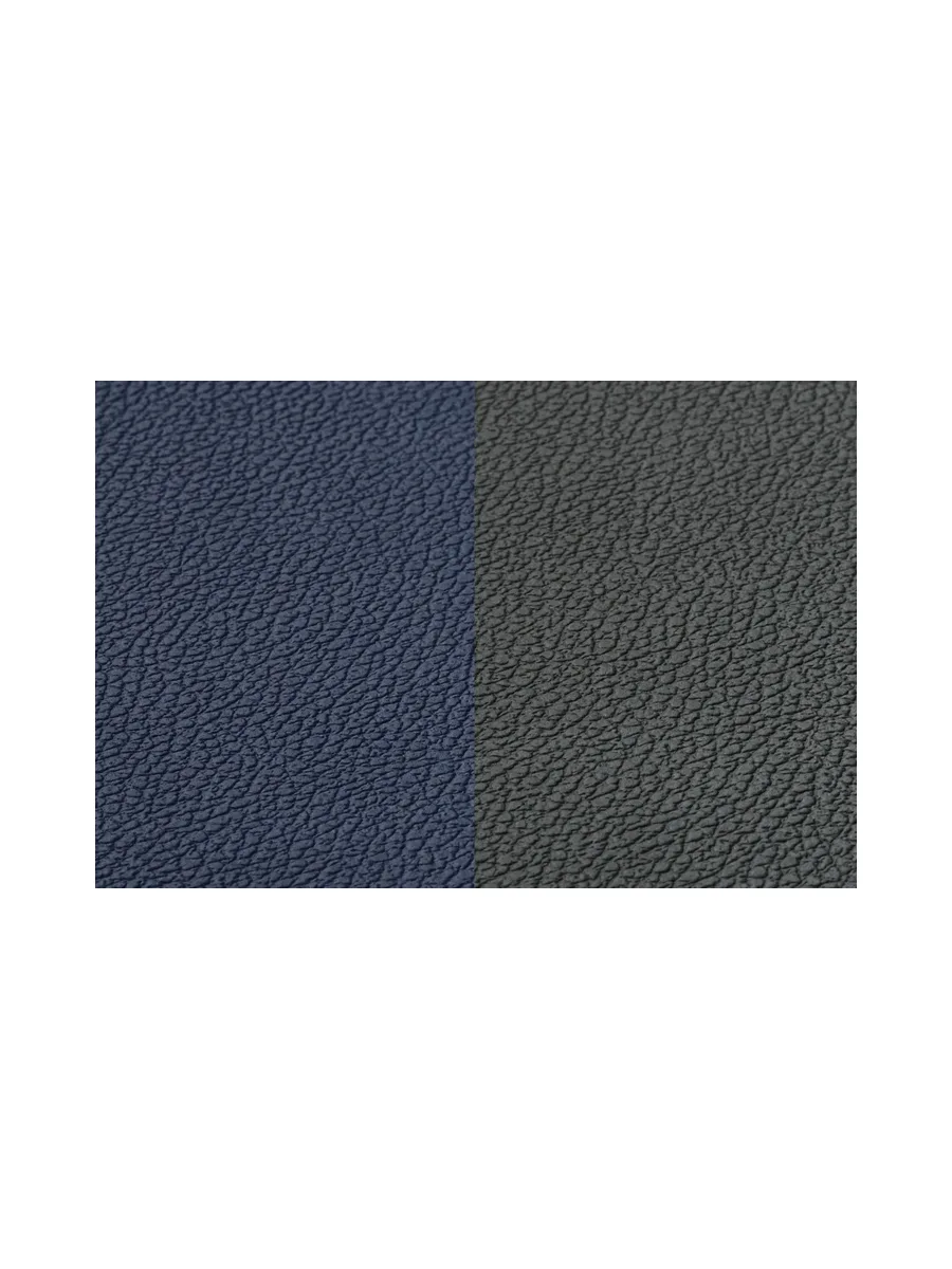 Sous-verre rond réversible - 6 pièces - Cuir recyclé blanc crème et vert de gris 11
