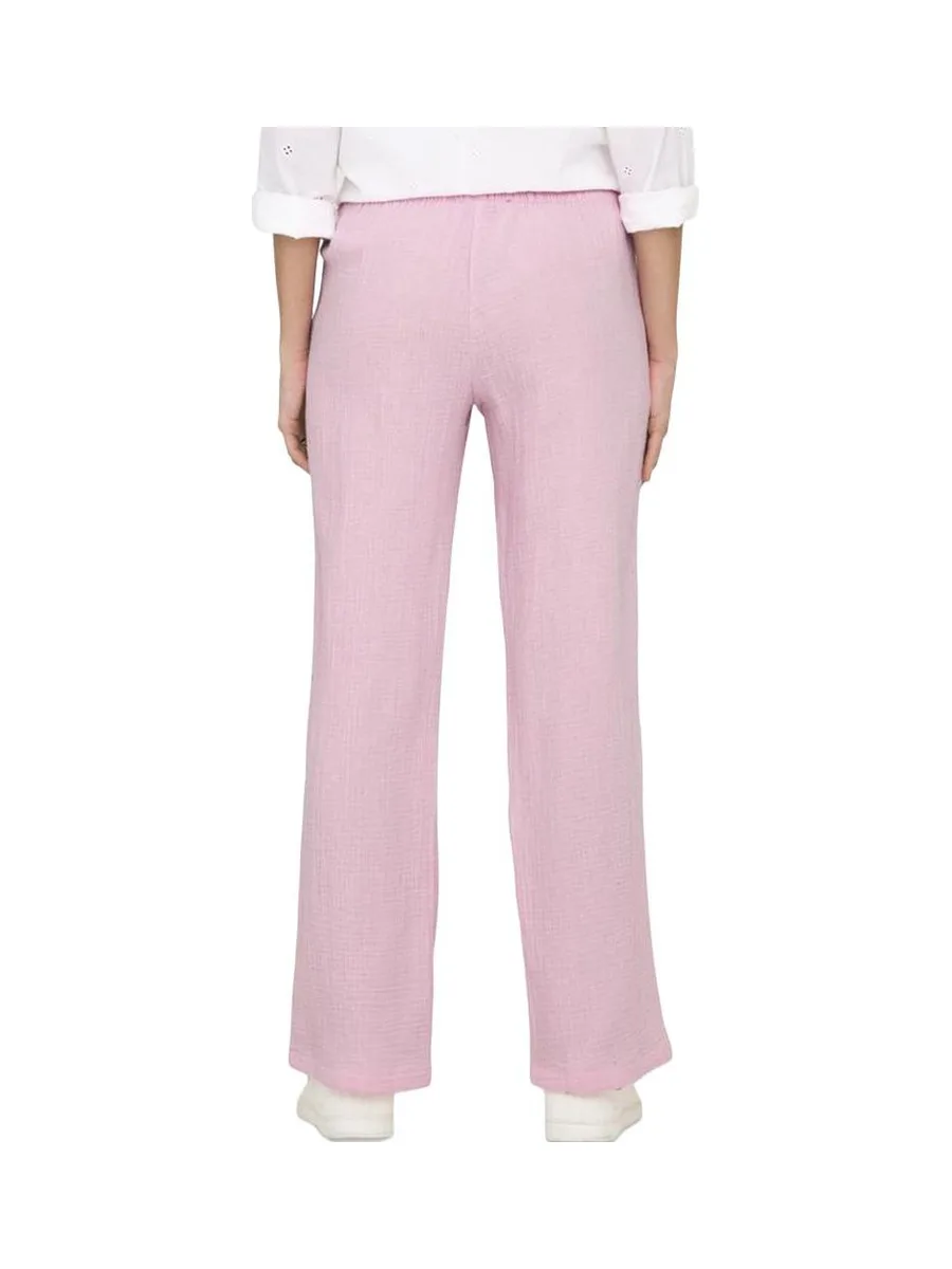 Pantalon Fluide Rose Femme JDY Theis 3