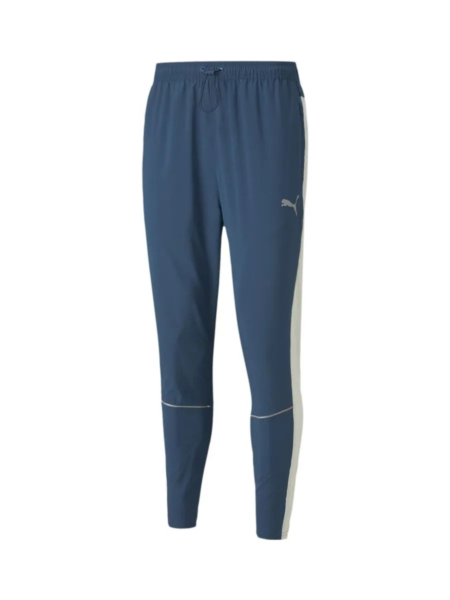 Pantalon De Running Bleu Homme Puma Tapered Intense 2