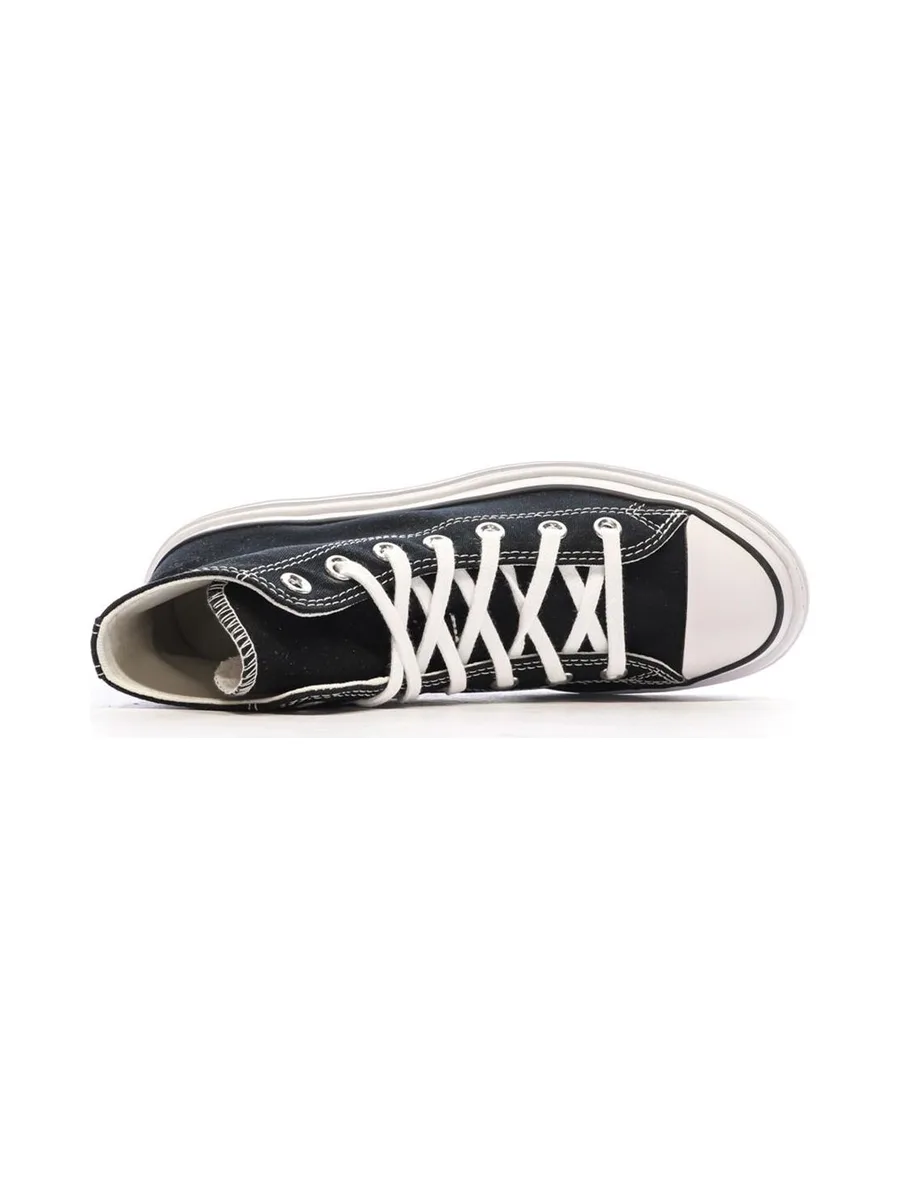 Baskets Noires Femme Converse All Star Lugged A08258C 4