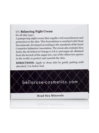 Crème de nuit équilibrante Dead Sea 4