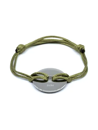 Bracelet Les Halles kaki 5