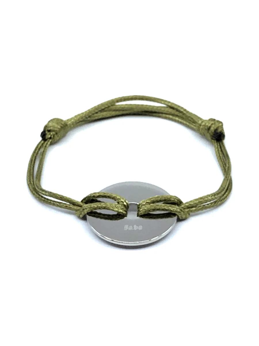 Bracelet Les Halles kaki 5