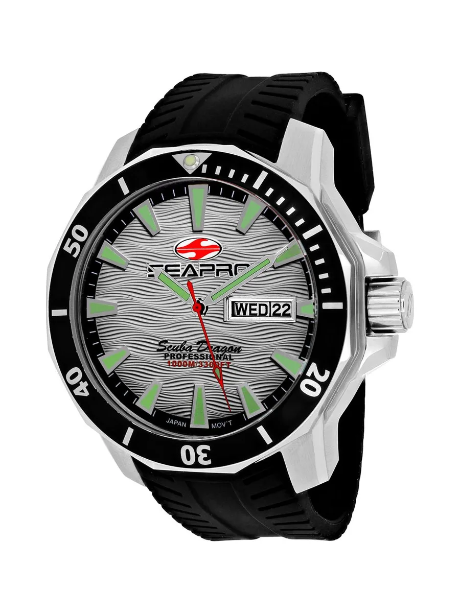 Seapro Men's Scuba Dragon Diver Limited Edition 1000 Meters 1