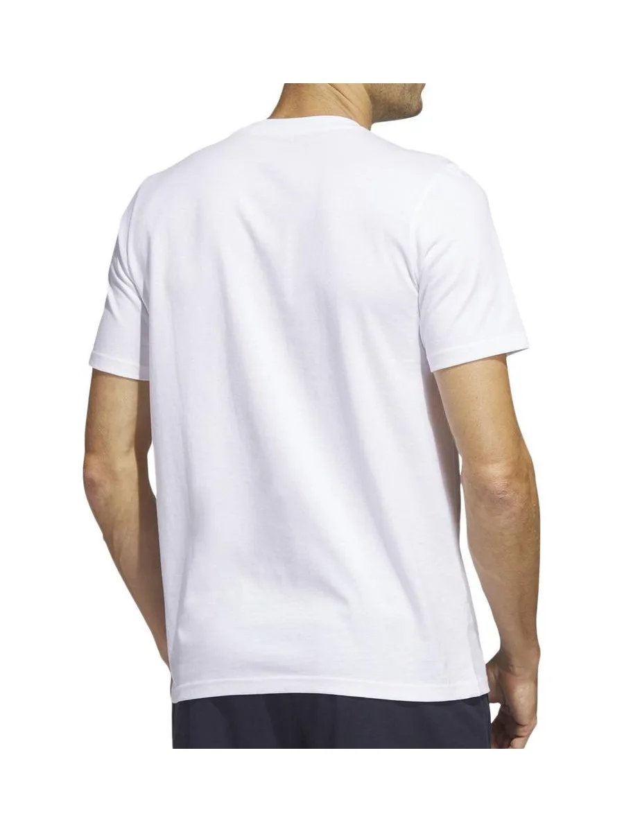 T-Shirt Blanc Homme Adidas Camor 2