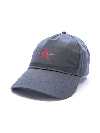 Casquette Gris/Rouge Homme Calvin Klein Essential 1