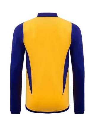 Real Madrid Sweat Training Jaune/Violet Homme Adidas 2023/2024 2