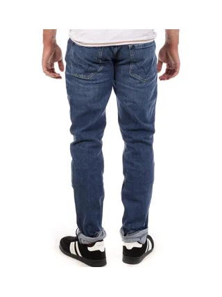 Jean Slim Bleu Moyen Homme Pepe Jeans PM202023 2