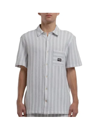 Chemise Ecru/Verte Homme Teddy Smith Akuma 1