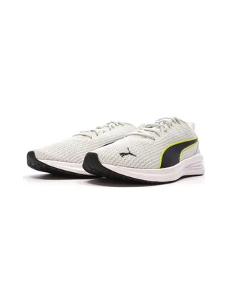 Chaussures de Running Blanches/Noires/Jaunes Homme Puma Transport 6