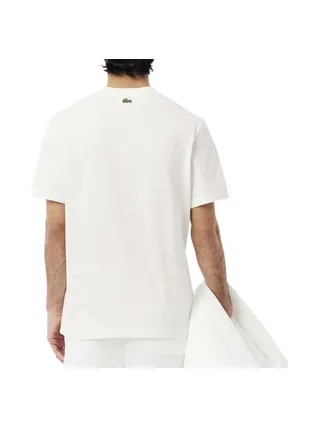 T-shirt Ecru Homme Lacoste TH0284 2