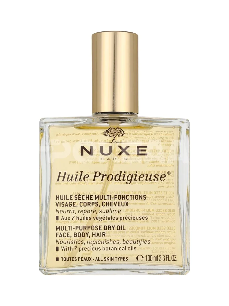 Nuxe Huile Prodigieuse Multi-Purpose Dry Oil 100ml - All Skin Types/Face, Body & Hair 1