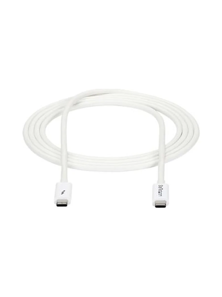 2m Thunderbolt 3 Cable 20Gbps - White 6