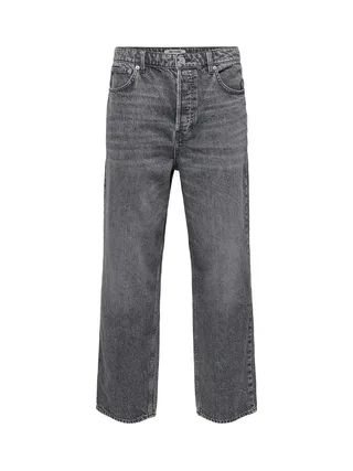 Jean Loose Gris Homme Only & Sons Baggy 1