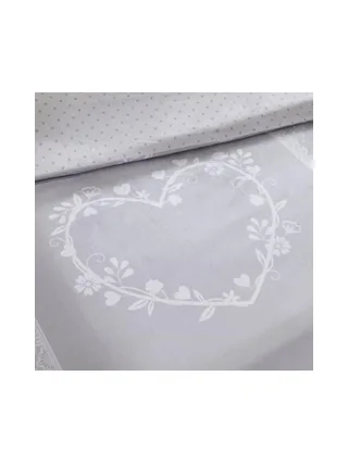 Parure de Lit Gris/Blanc Today 240x260 CM 3