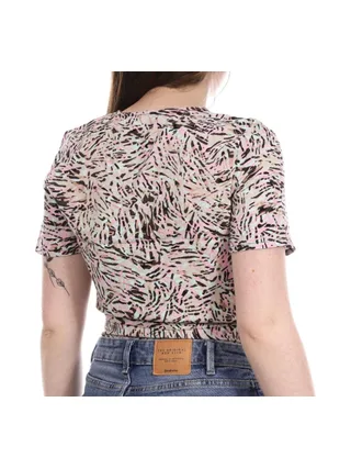 Blouse Rose/Turquoise/Beige Femme Vero Moda Easy 2