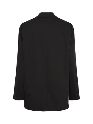 Blazer Noir Femme Pieces Thelma 2