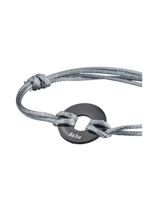 Bracelet Argentine gris 3