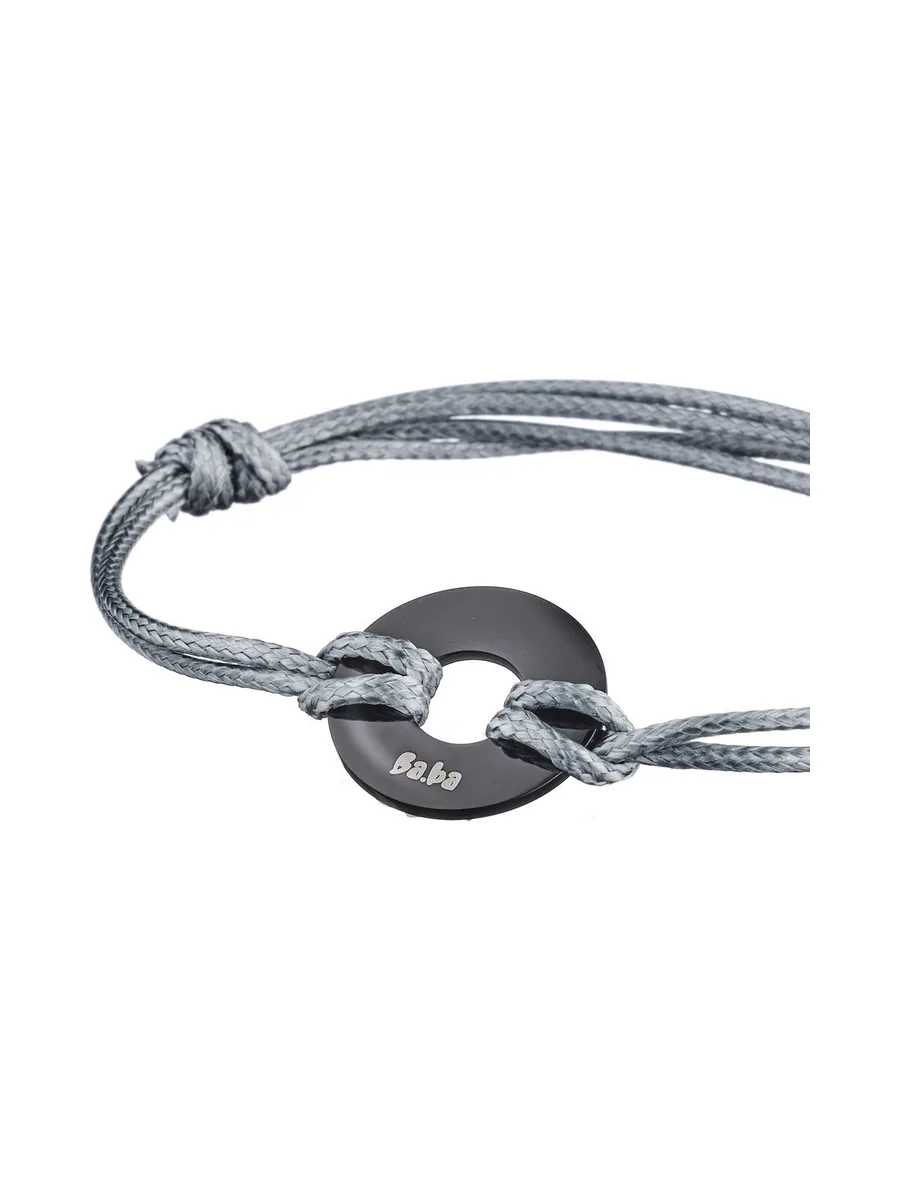 Bracelet Argentine gris 3