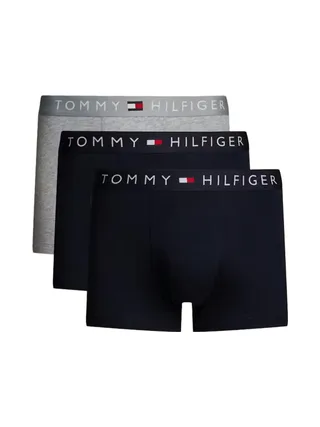 X3 Boxers Noir/Gris Homme Tommy Hilfiger UM0UM03181 1