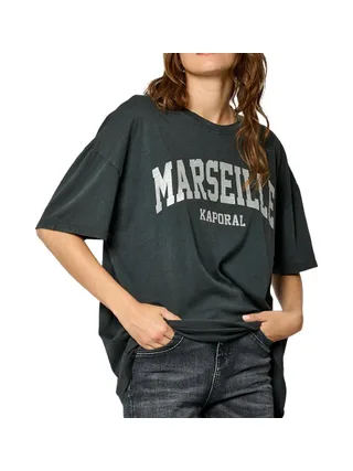 T-shirt Noir Femme Kaporal SASSY 1