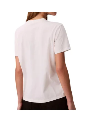 T-Shirt Blanc Femme Calvin Klein Jeans LV047E804G 2