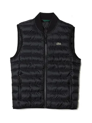 Doudoune Sans Manches Noir Homme Lacoste BH0537 2